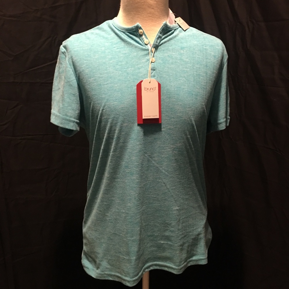 Bruno Milano blue tee shirt